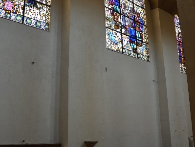 Travaux de l&rsquo;église : la maçonnerie est finie